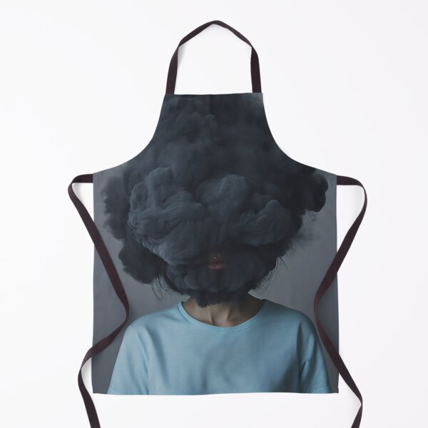 Item preview, A surreal figure cloaked in smoke designed and sold by anytka.
