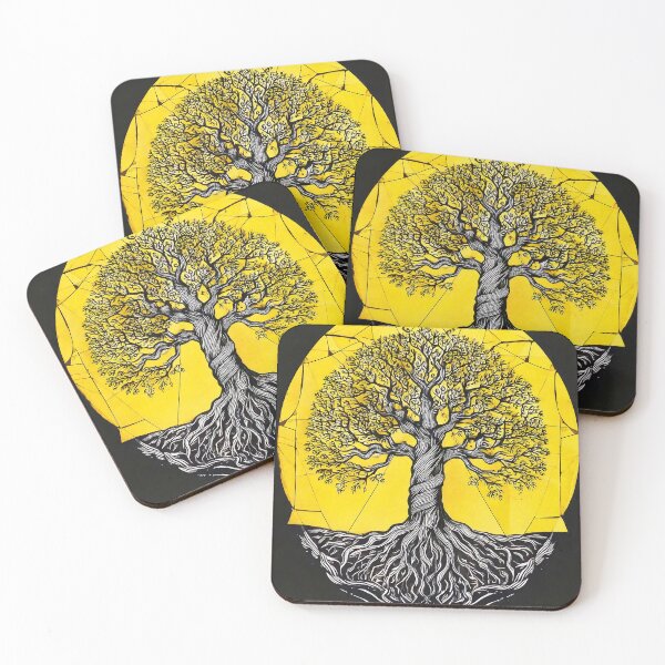 Item preview, Yggdrasil, Sacred Tree of Ragnarok and Rebirth designed and sold by AM FineArtPrints.