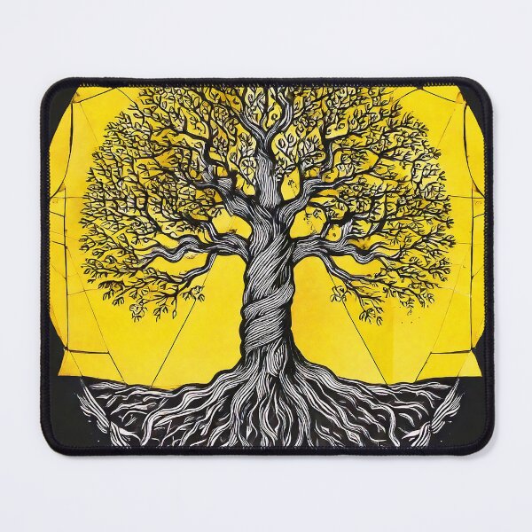 Item preview, Yggdrasil, Sacred Tree of Ragnarok and Rebirth designed and sold by AM FineArtPrints.
