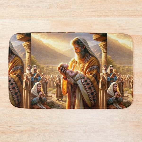 Item preview, "And Enoch Lived Sixty and Five Years" – The Birth of Methuselah Verse: Genesis 5:21 (KJV) designed and sold by Meta2Physical.