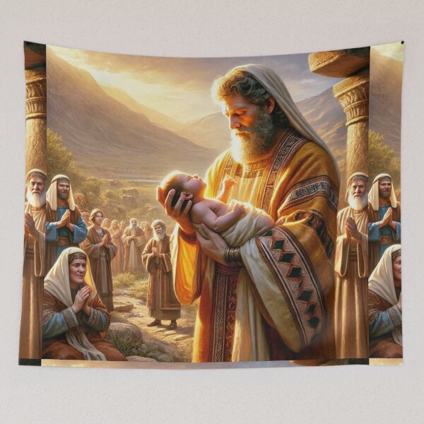 Item preview, "And Enoch Lived Sixty and Five Years" – The Birth of Methuselah Verse: Genesis 5:21 (KJV) designed and sold by Meta2Physical.
