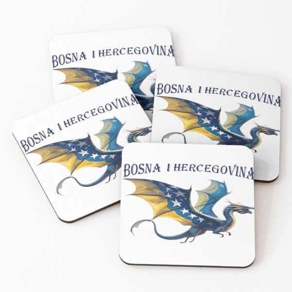Item preview, Dragon in Bosnia and Herzegovina Colors designed and sold by dizajn.