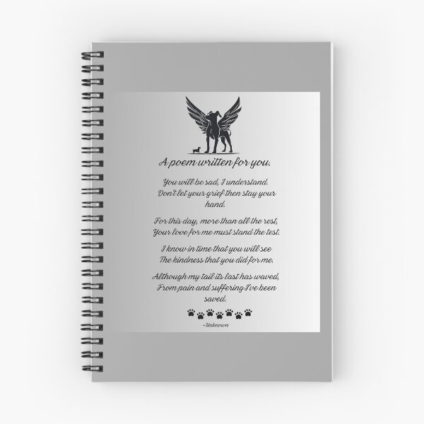 Item preview, A Poem Written For You... Dog designed and sold by AnimalVibes.