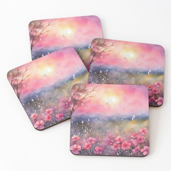 Item preview, Ambient Pink Morning Meadow designed and sold by CalmnessbyChoice.