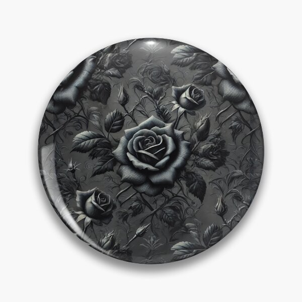 Item preview, Noir Rose Elegance: A Dark Floral Tapestry designed and sold by Meta2Physical.