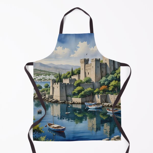 Item preview, Bodrum Castle: Historic Fortress Overlooking the Aegean Sea designed and sold by LSVart.
