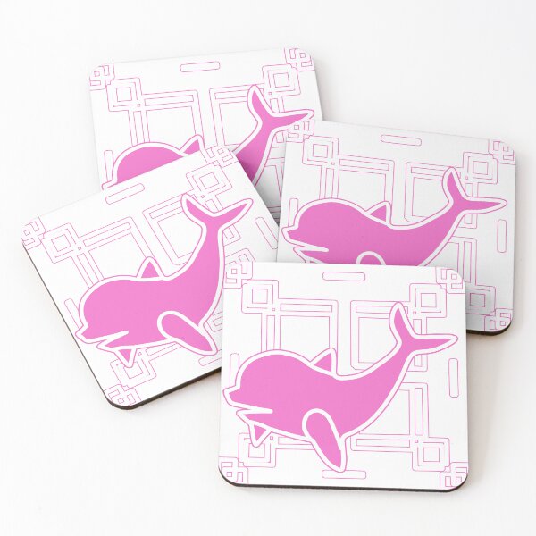 Item preview, Pink Dolphin Amazon River  designed and sold by MigWhimsy.