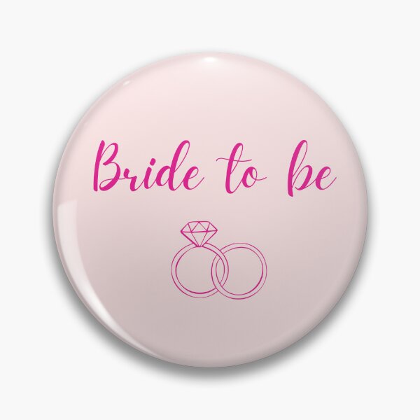 Item preview, Bride to be pink style designed and sold by A2B Style.