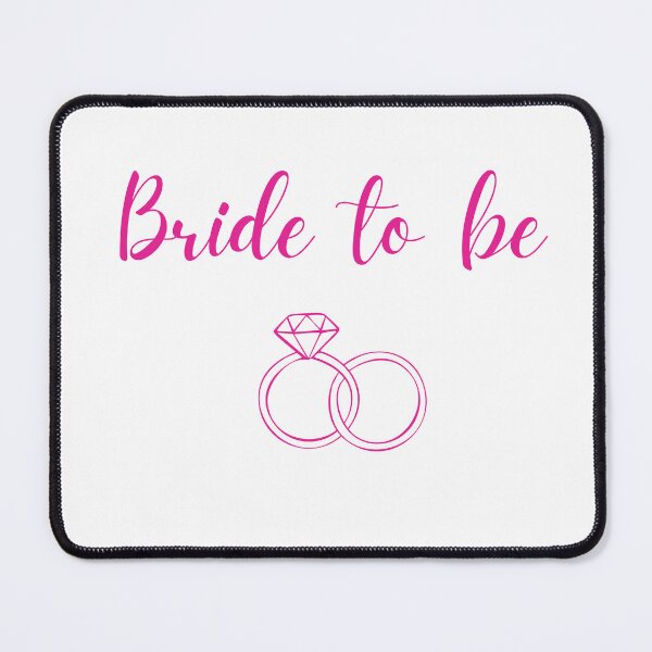 Item preview, Bride to be pink style designed and sold by A2B Style.