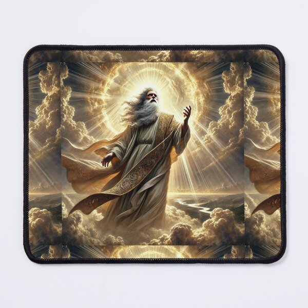 Item preview, "And Enoch Walked with God" – The Ascension of Enoch Verse: Genesis 5:24 (KJV) designed and sold by Meta2Physical.