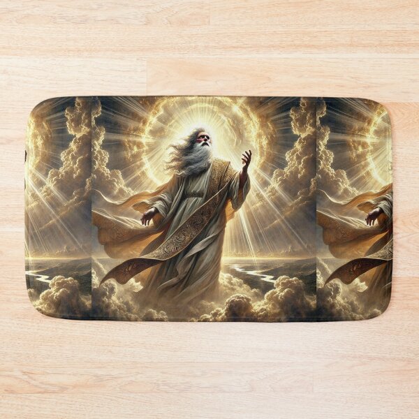 Item preview, "And Enoch Walked with God" – The Ascension of Enoch Verse: Genesis 5:24 (KJV) designed and sold by Meta2Physical.