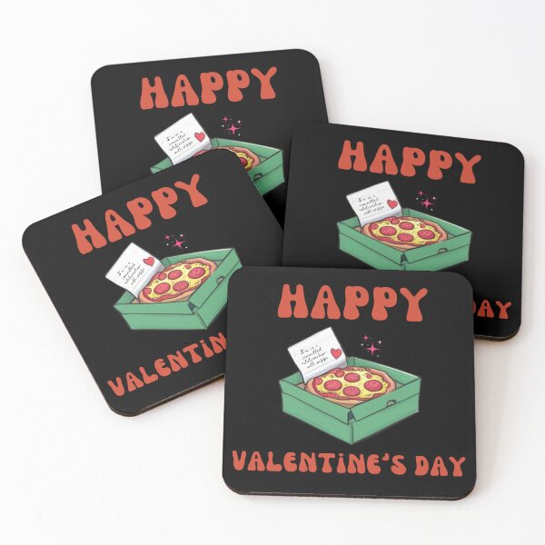 Item preview, Happy Valentine's Day: I’m in a committed relationship… with pizza. designed and sold by Design333.