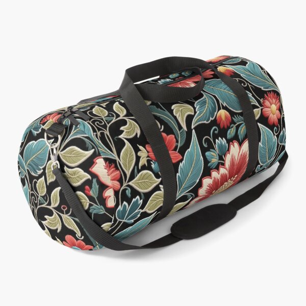 Artikelvorschau, Fantasieblumen im Retro-, Vintage- und jakobinischen Stickstil entworfen und verkauft von Giuseppe Cammino.