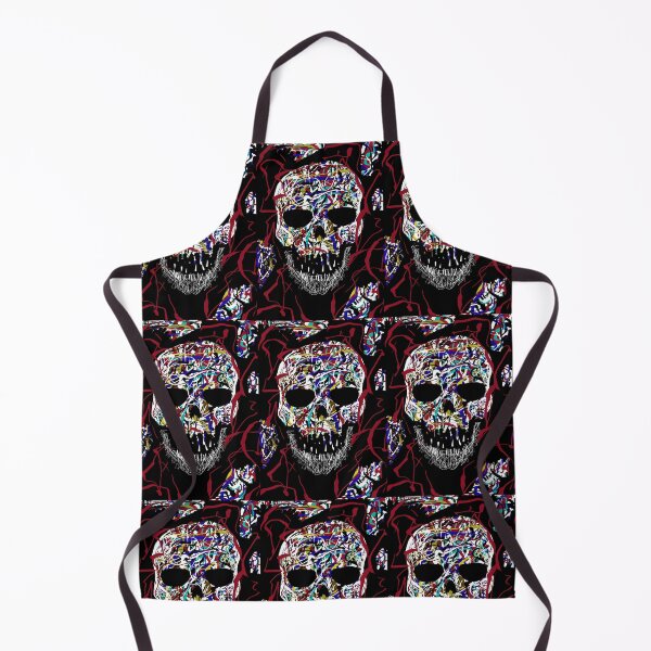 Item preview, Colored skull designed and sold by pawelkinart.
