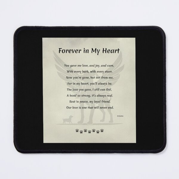 Item preview, Forever in My Heart ... Dog designed and sold by AnimalVibes.