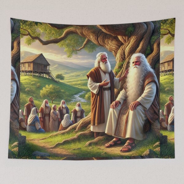Item preview, "And Methuselah Lived After He Begat Lamech" – The Longevity of Methuselah Verse: Genesis 5:26 (KJV) designed and sold by Meta2Physical.