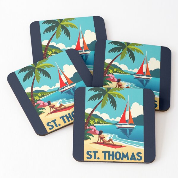 Item preview, St. Thomas - U.S. Virgin Islands designed and sold by GoodOldVintage.