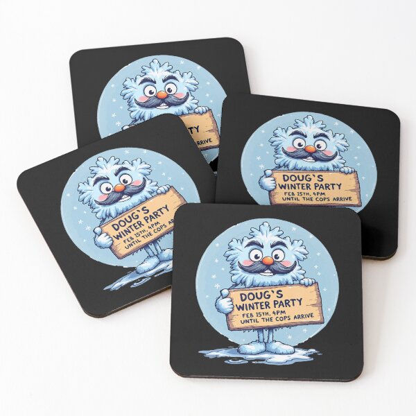 Item preview, A Celebration Of Dougs Winter Party designed and sold by GrulkeNedrow.