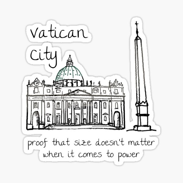 Item preview, Funny Vatican City Italy Souvenir Gift for Tourists – Humorous City for Visitors designed and sold by MichaeIRellov.
