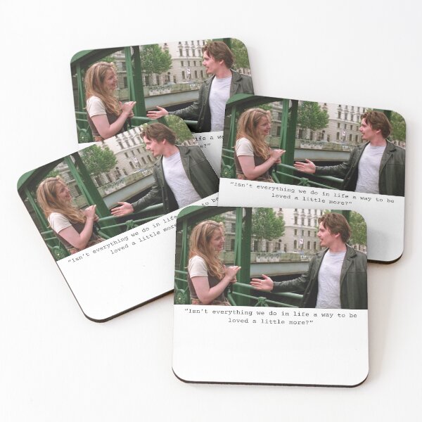 Item preview, 'Before Sunrise' (1995 dir. Richard Linklater) Quote  designed and sold by Cinephile  Designs.