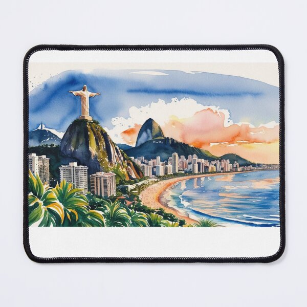 Item preview, Beauty of Rio – Christ the Redeemer and the Carioca Coast designed and sold by StormArte.