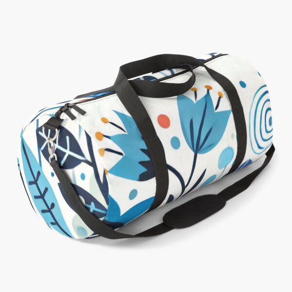 Item preview, Scandinavian Folk Art Flowers - Colourful Bluebell and Starflower Design by heidiannemorris designed and sold by FOLK ART FUSION.