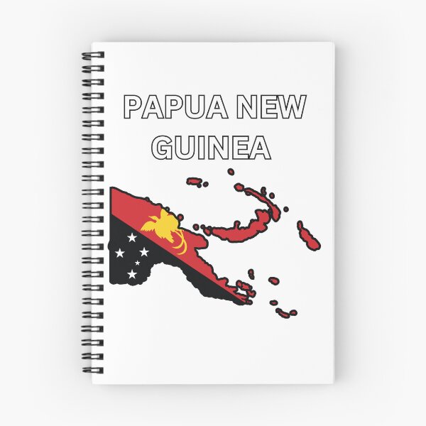Item preview, Papua New Guinea Flag Map designed and sold by atomstartup.