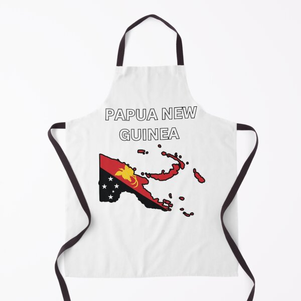 Item preview, Papua New Guinea Flag Map designed and sold by atomstartup.