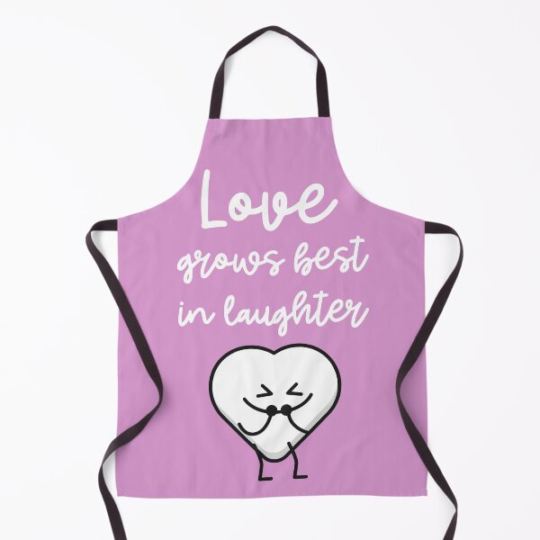 Item preview, Love Grows Best In Laughter - Cute Heart Illustration - Print-on-Demand Design designed and sold by ImagineRainbows.