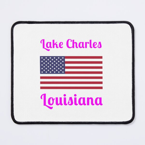 Item preview, Lake Charles Louisiana - Stylish Prints, designed and sold by Fleetwood1994.