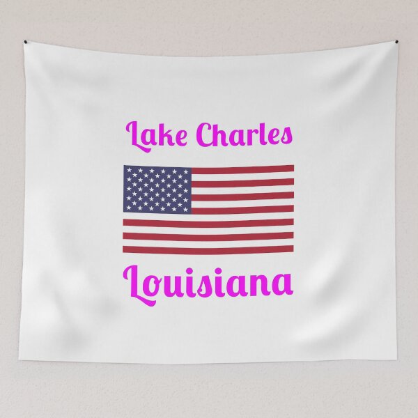 Item preview, Lake Charles Louisiana - Stylish Prints, designed and sold by Fleetwood1994.