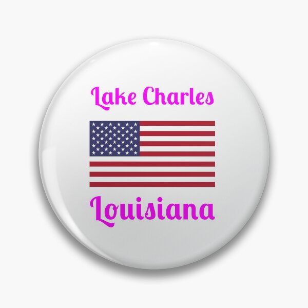 Item preview, Lake Charles Louisiana - Stylish Prints, designed and sold by Fleetwood1994.
