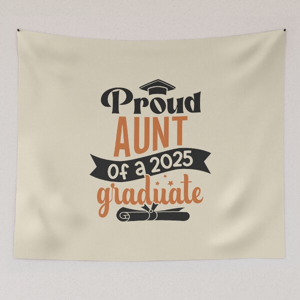 Item preview, Proud Aunt Of A 2025 Graduate Family Member Graduation designed and sold by eclecTEEq.