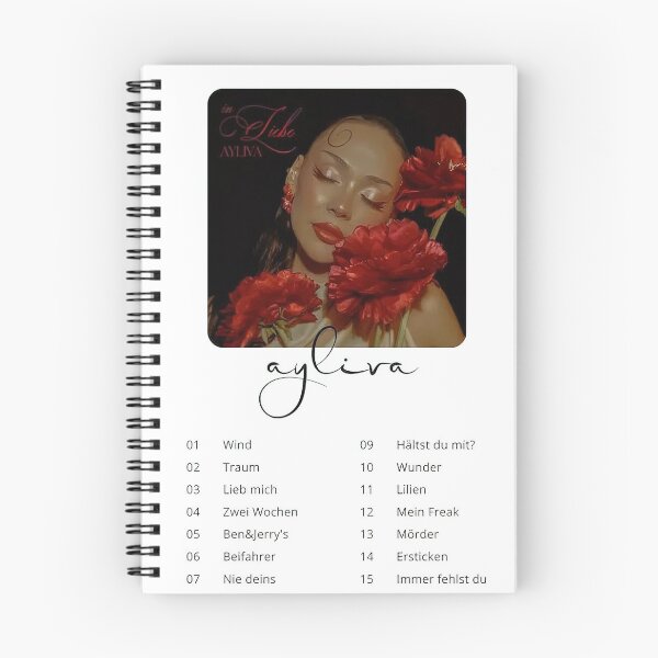 Item preview, Ayliva Track List designed and sold by hunterspeller.