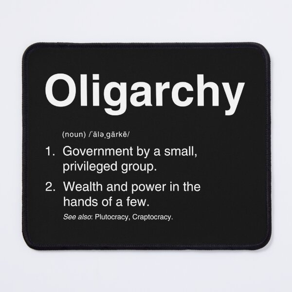 Item preview, Oligarchy Definition designed and sold by HowToCanadian.