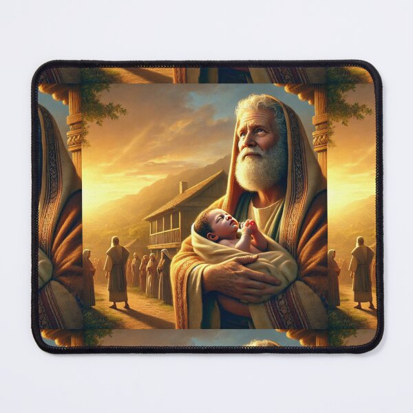 Item preview, "And Lamech Begat a Son" – The Birth of Noah Verse: Genesis 5:28 (KJV) designed and sold by Meta2Physical.