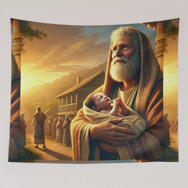 Item preview, "And Lamech Begat a Son" – The Birth of Noah Verse: Genesis 5:28 (KJV) designed and sold by Meta2Physical.