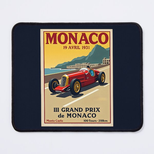 Item preview, 1931 Monaco Grand Prix designed and sold by GoodOldVintage.