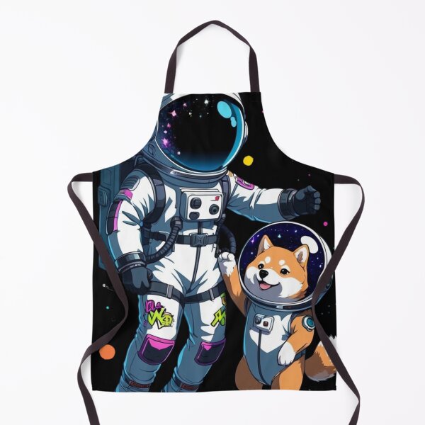 Item preview, Space Buddies - Astronaut and Shiba Inu Dog Cosmic Adventure designed and sold by TopUpDesign.