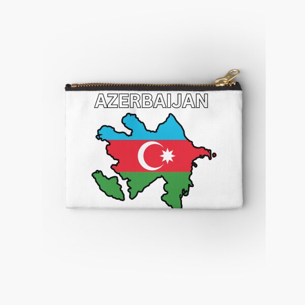 Item preview, Azerbaijan Flag Map designed and sold by atomstartup.