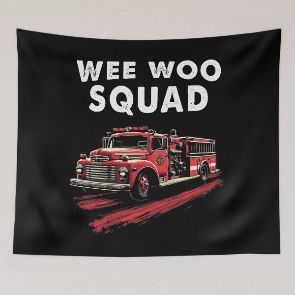 Item preview, Funny Firefighter Art Fire Truck Fireman designed and sold by Blok45.