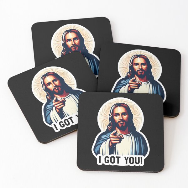 Item preview, I GOT YOU Jesus MeMe designed and sold by plushism.