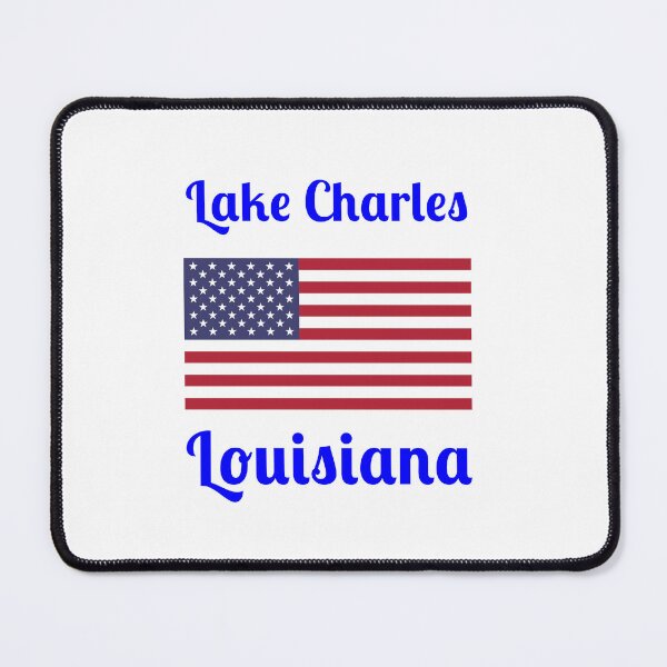 Item preview, Lake Charles Louisiana - Stylish Prints, designed and sold by Fleetwood1994.