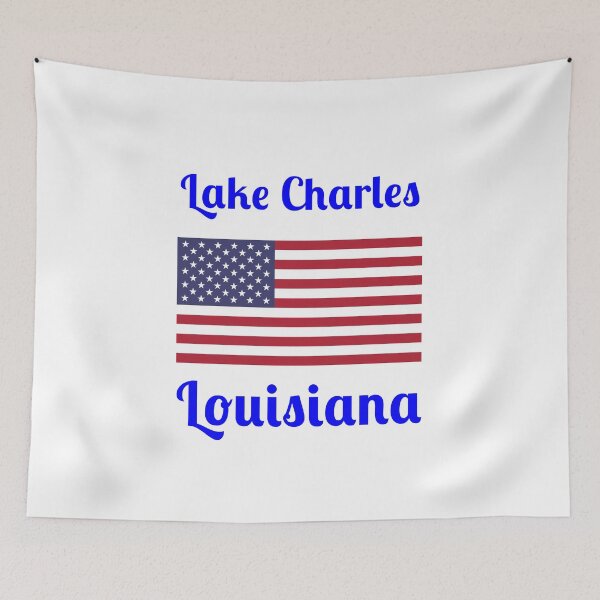 Item preview, Lake Charles Louisiana - Stylish Prints, designed and sold by Fleetwood1994.