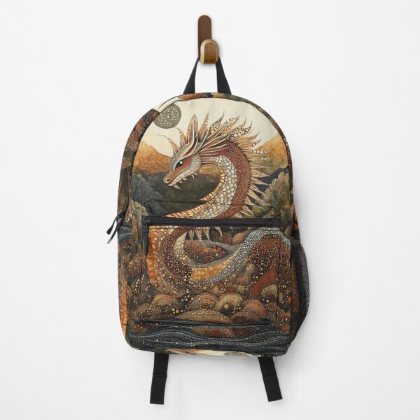Item preview, Aboriginal Inspired Dot Art - Earth Dragon designed and sold by GrinGalore.