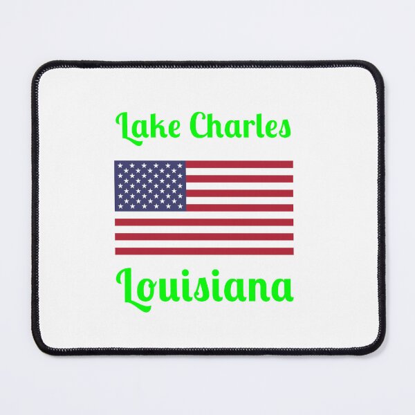 Item preview, Lake Charles Louisiana - Stylish Prints, designed and sold by Fleetwood1994.