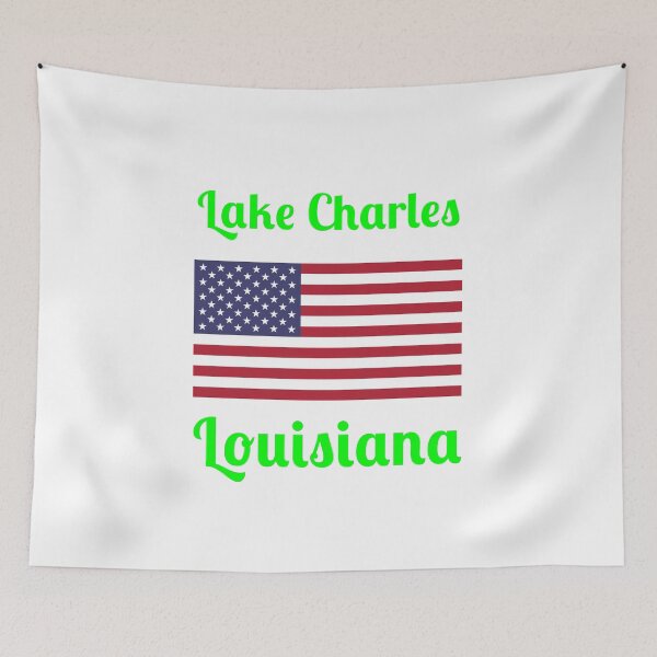 Item preview, Lake Charles Louisiana - Stylish Prints, designed and sold by Fleetwood1994.