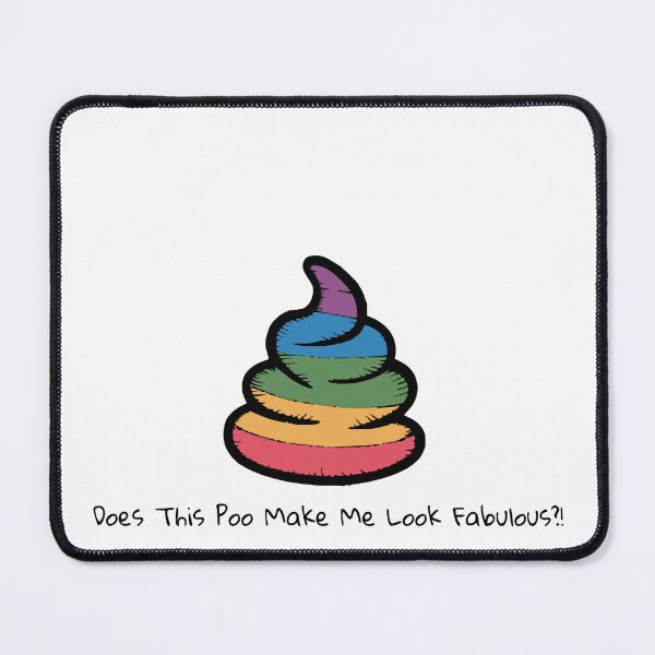Item preview, Rainbow Poo: Does This Poo Make Me Look Fabulous?! designed and sold by Kubala.