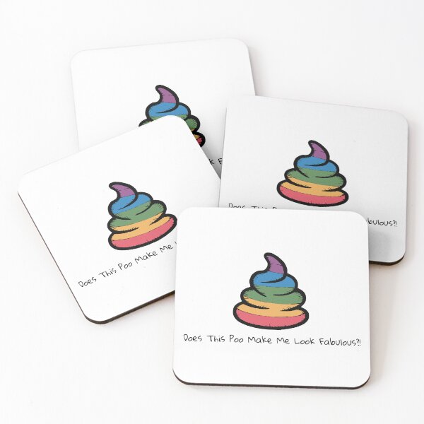 Item preview, Rainbow Poo: Does This Poo Make Me Look Fabulous?! designed and sold by Kubala.