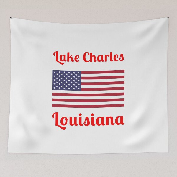 Item preview, Lake Charles Louisiana - Stylish Prints, designed and sold by Fleetwood1994.